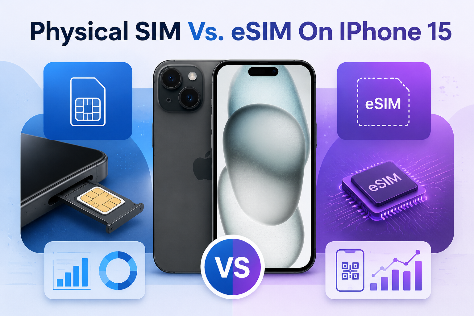 Does iPhone 15 Have a SIM Card Slot? Everything You Need to Know, Physical SIM Vs. eSIM On IPhone 15, does iphone 15 have a sim card slot, illustration 4