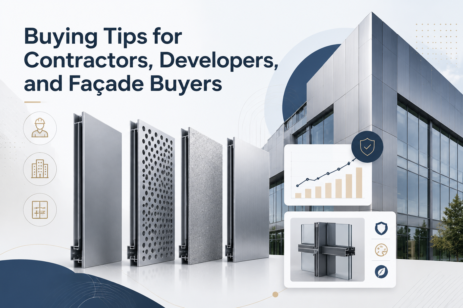 Aluminum Curtain Wall Panels: Material Options, Performance, and Buying Tips, Buying Tips for Contractors, Developers, and Façade Buyers, aluminum curtain wall panels, illustration 6