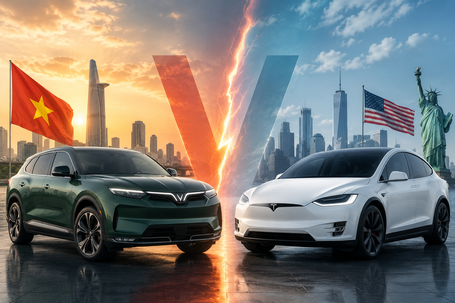VinFast VF9 vs Tesla Model X: Cuộc đối đầu giữa tham vọng Việt và đế chế Mỹ