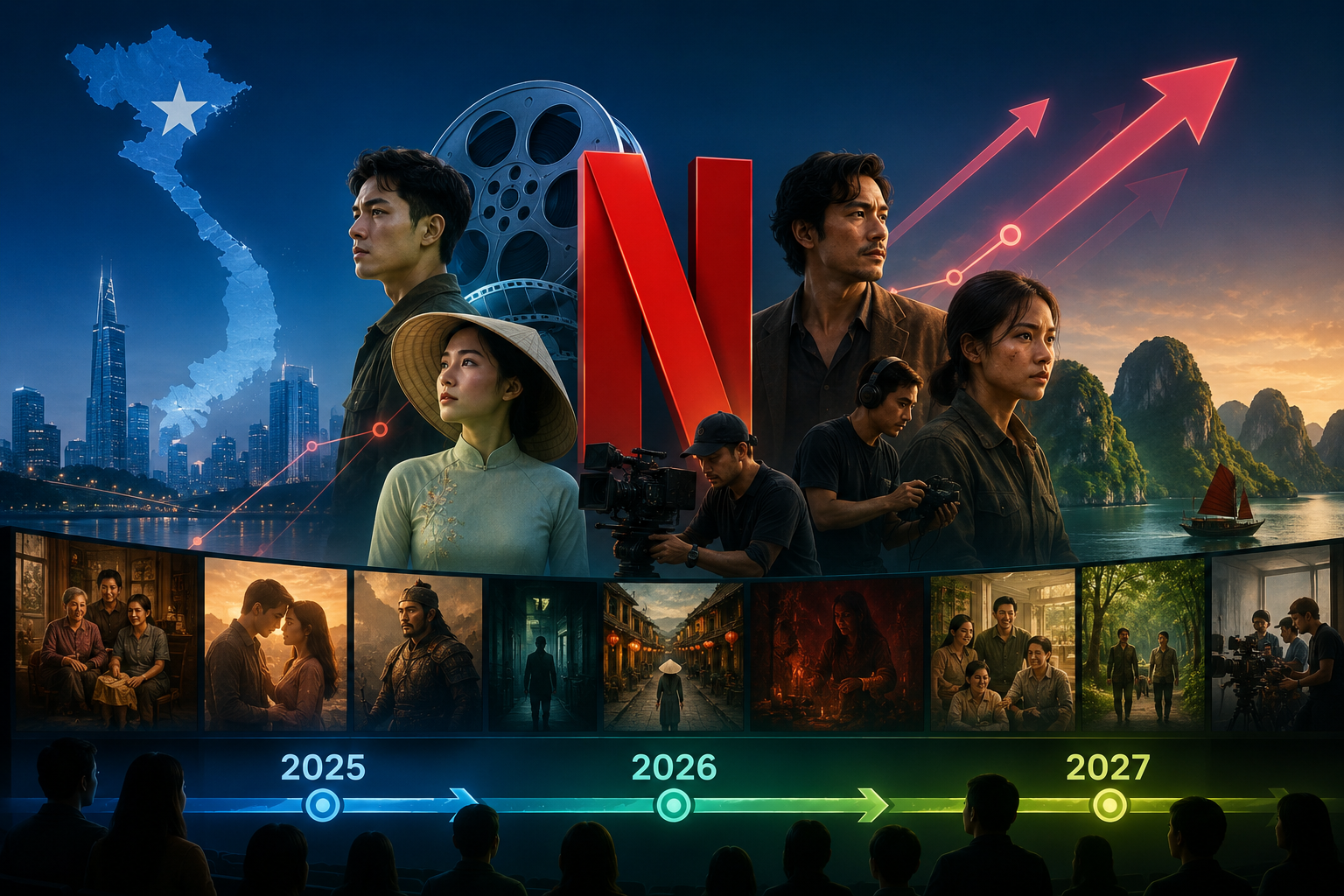 Xu hướng phim Việt trên netflix giai đoạn 2025-2027
Giai đoạ