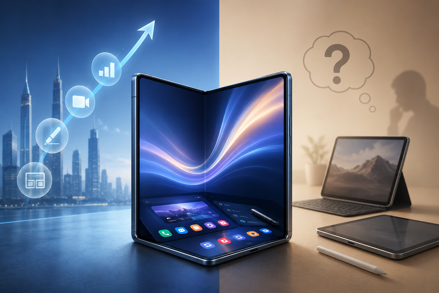 Điện thoại gập 2027 thay thế tablet - Xu hướng hay chỉ là ảo tưởng?