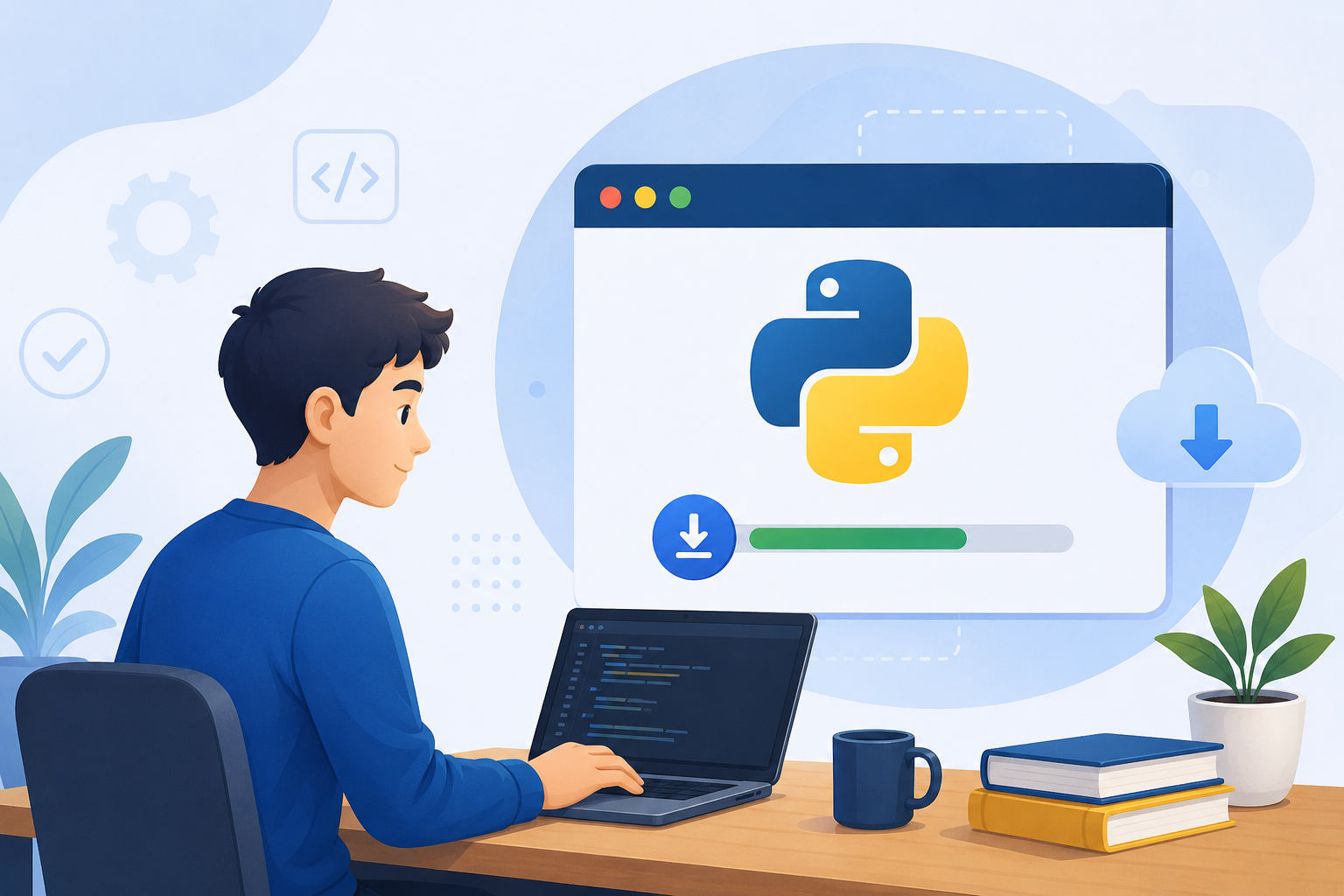 Cài đặt môi trường python từ đầu
Bước đầu tiên là tải Python