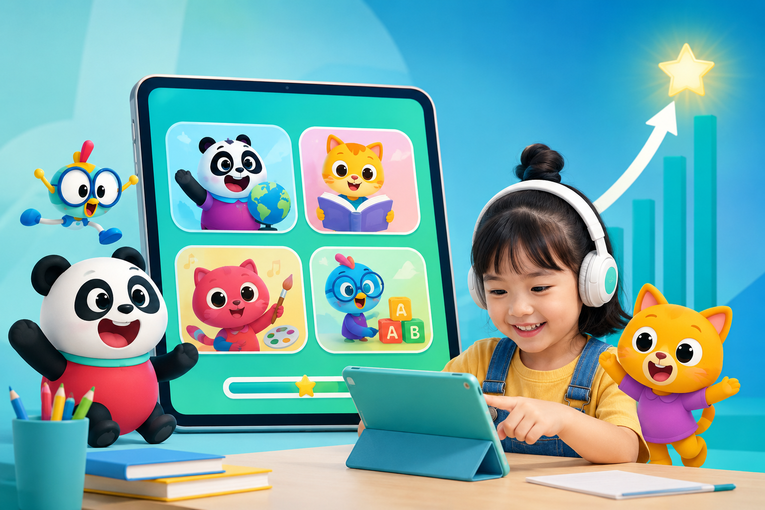 Ứng dụng học tiếng Anh cho trẻ em
Lingokids dẫn đầu phân khú