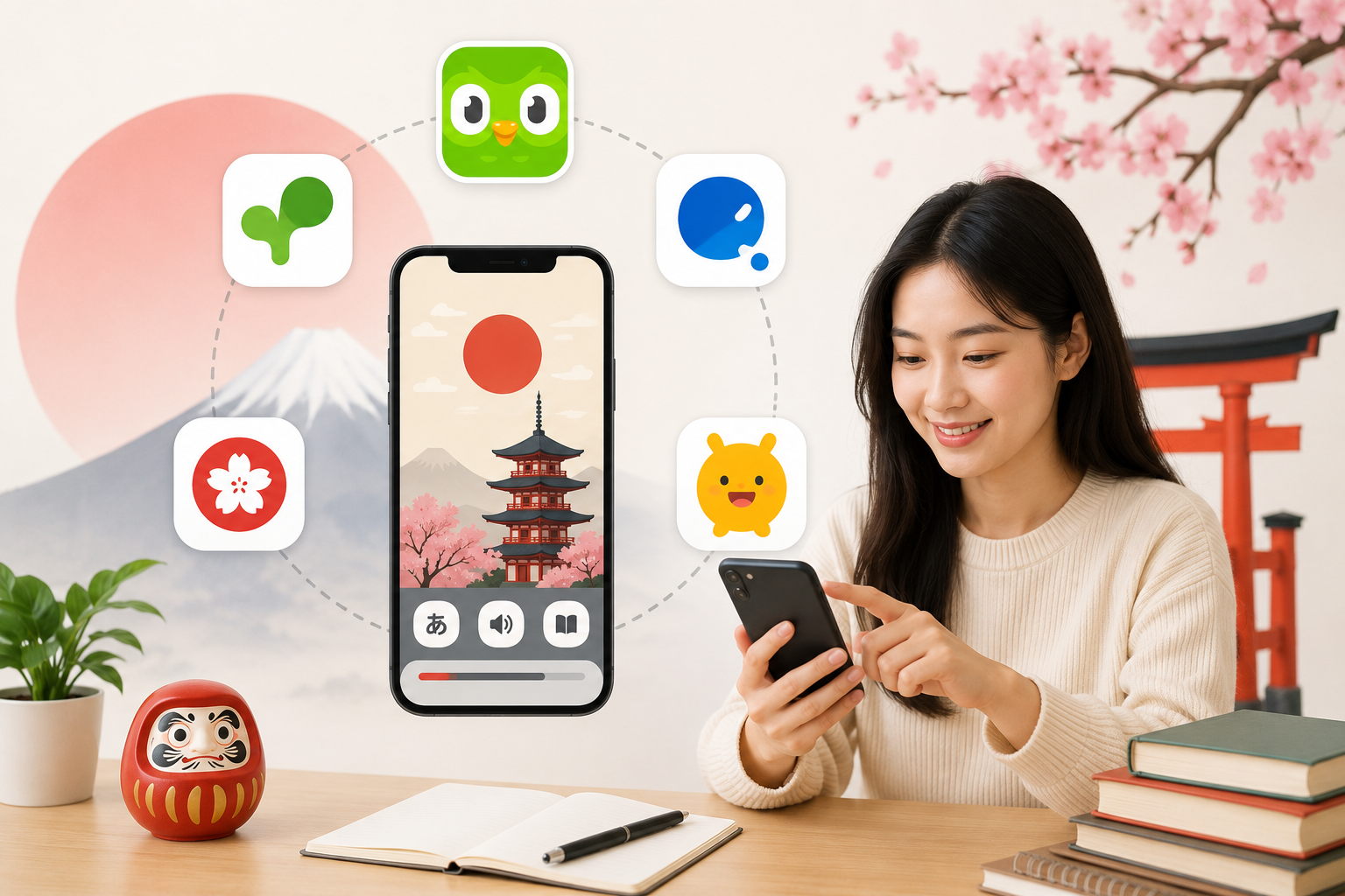 Top 5 Ứng Dụng Học Tiếng Nhật Miễn Phí Hiệu Quả Nhất Cho Người Việt