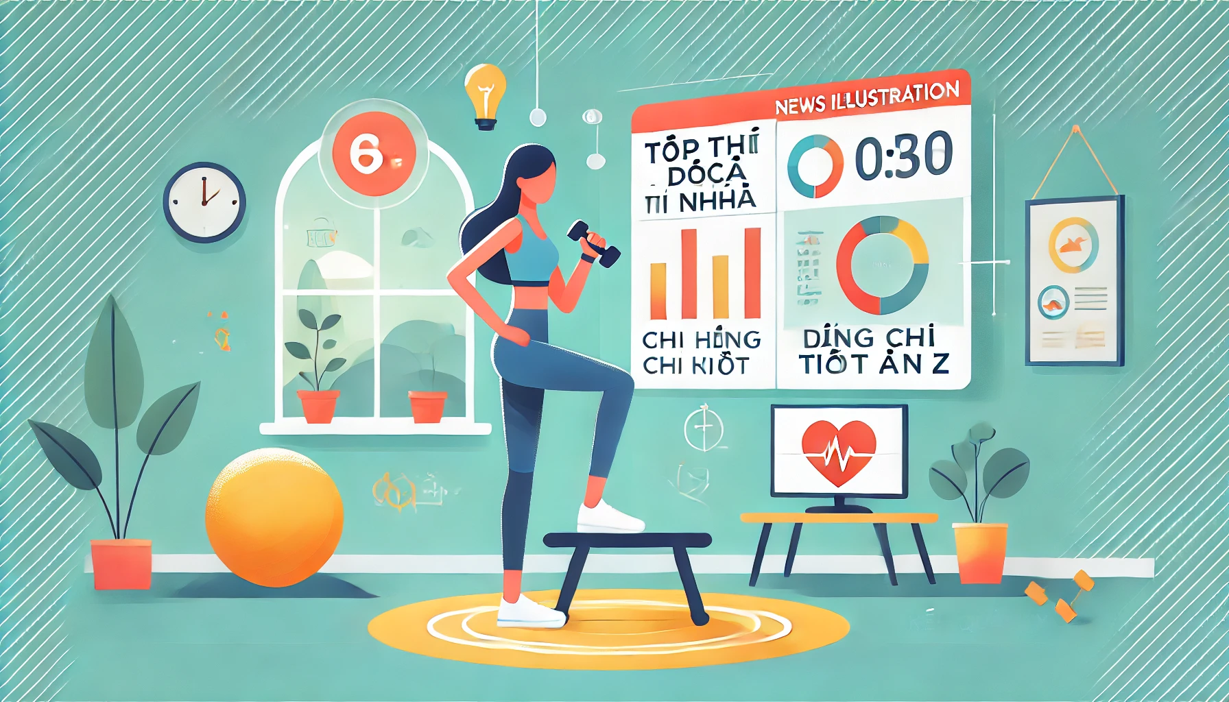 Tập thể dục tại nhà giảm cân hiệu quả: Hướng dẫn chi tiết từ A đến Z
