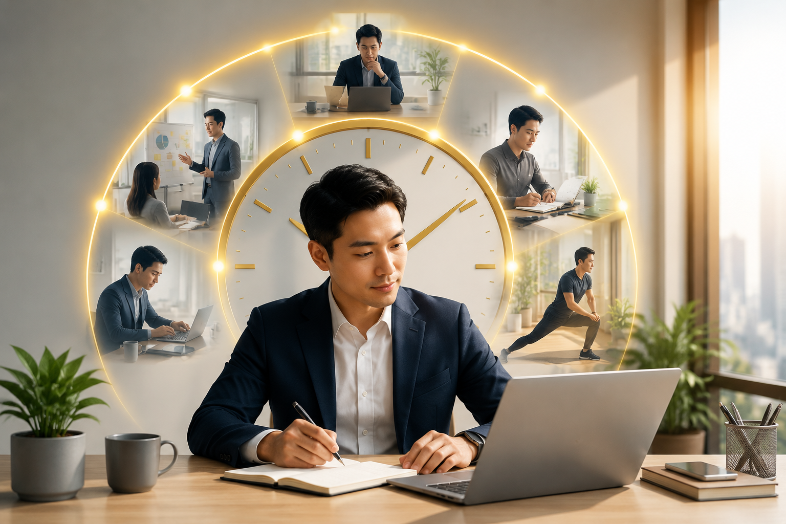 Tận dụng thời gian vàng trong ngày làm việc
Người đi làm khô